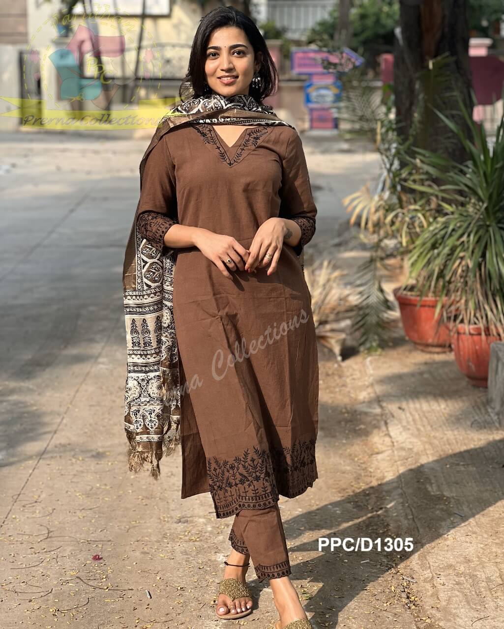 Khadi silk Digital Dupatta