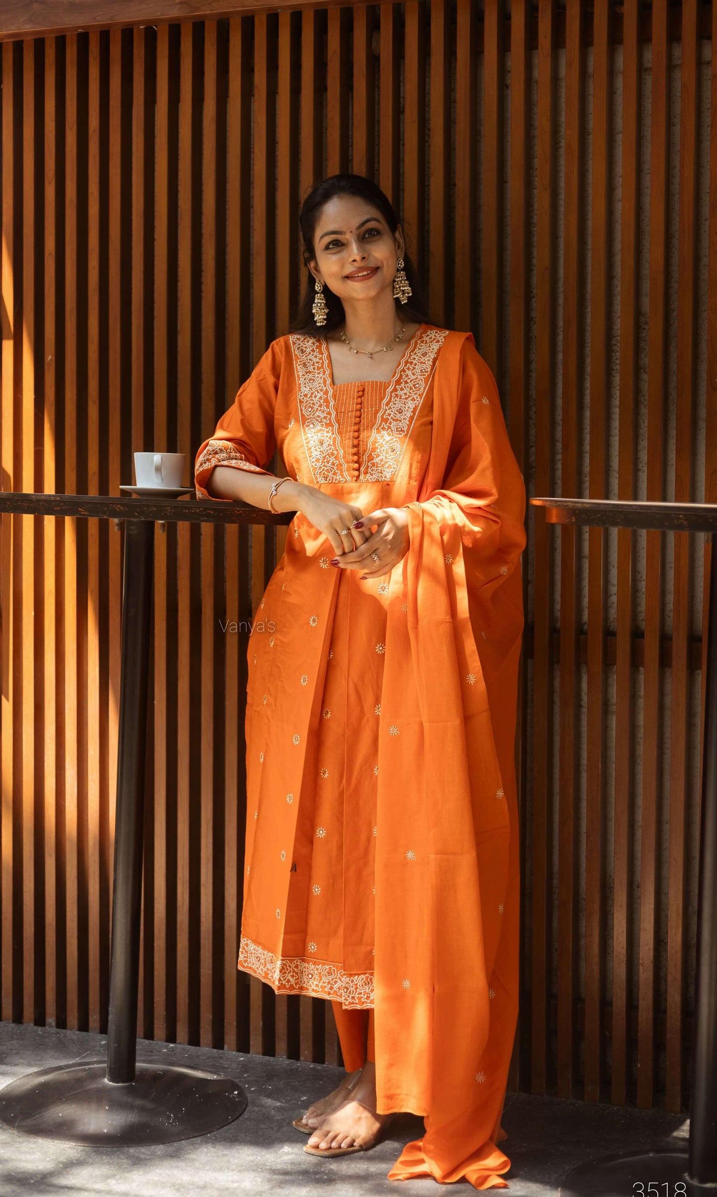 Rust Embroidery work