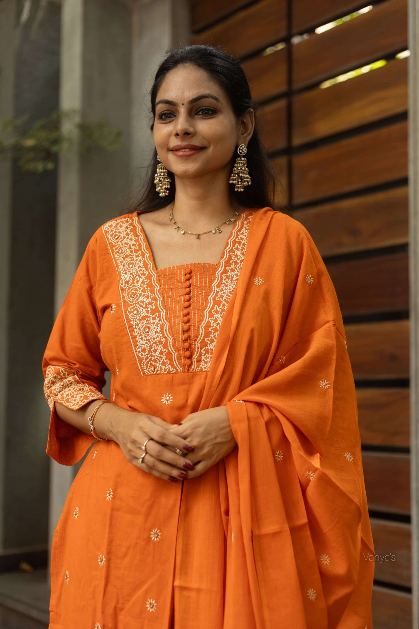 Rust Embroidery work