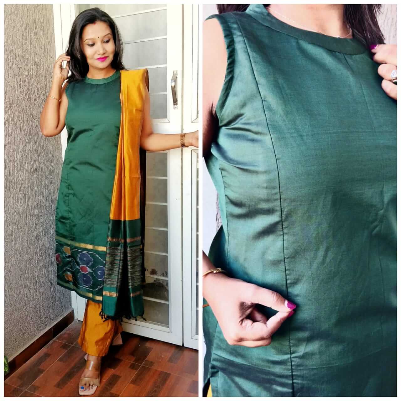 Pochampally Silk Salwar