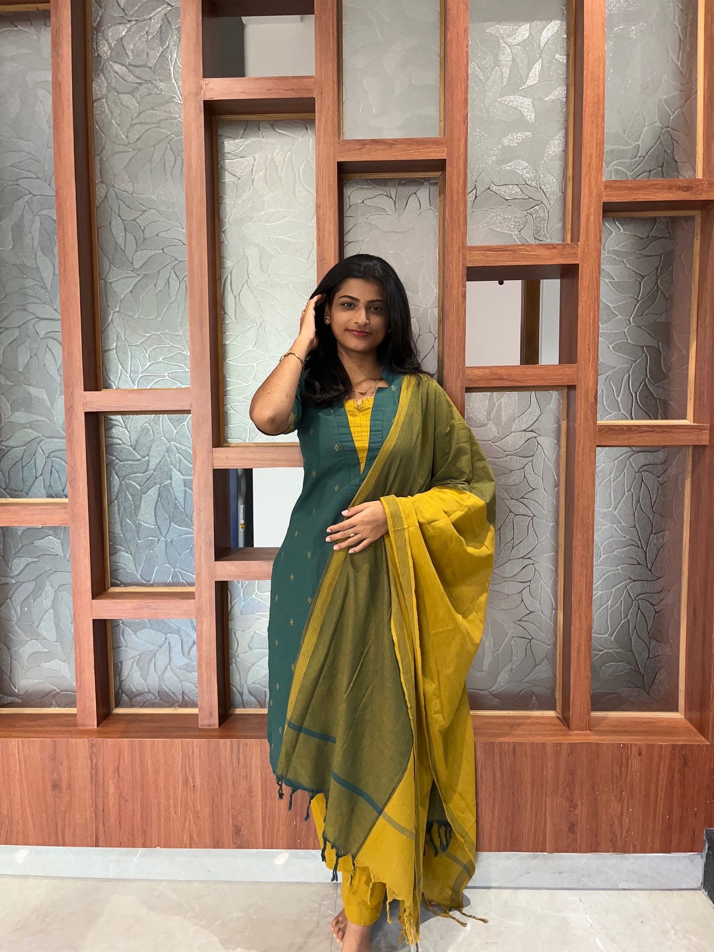 Handloom Star Neck series- 2