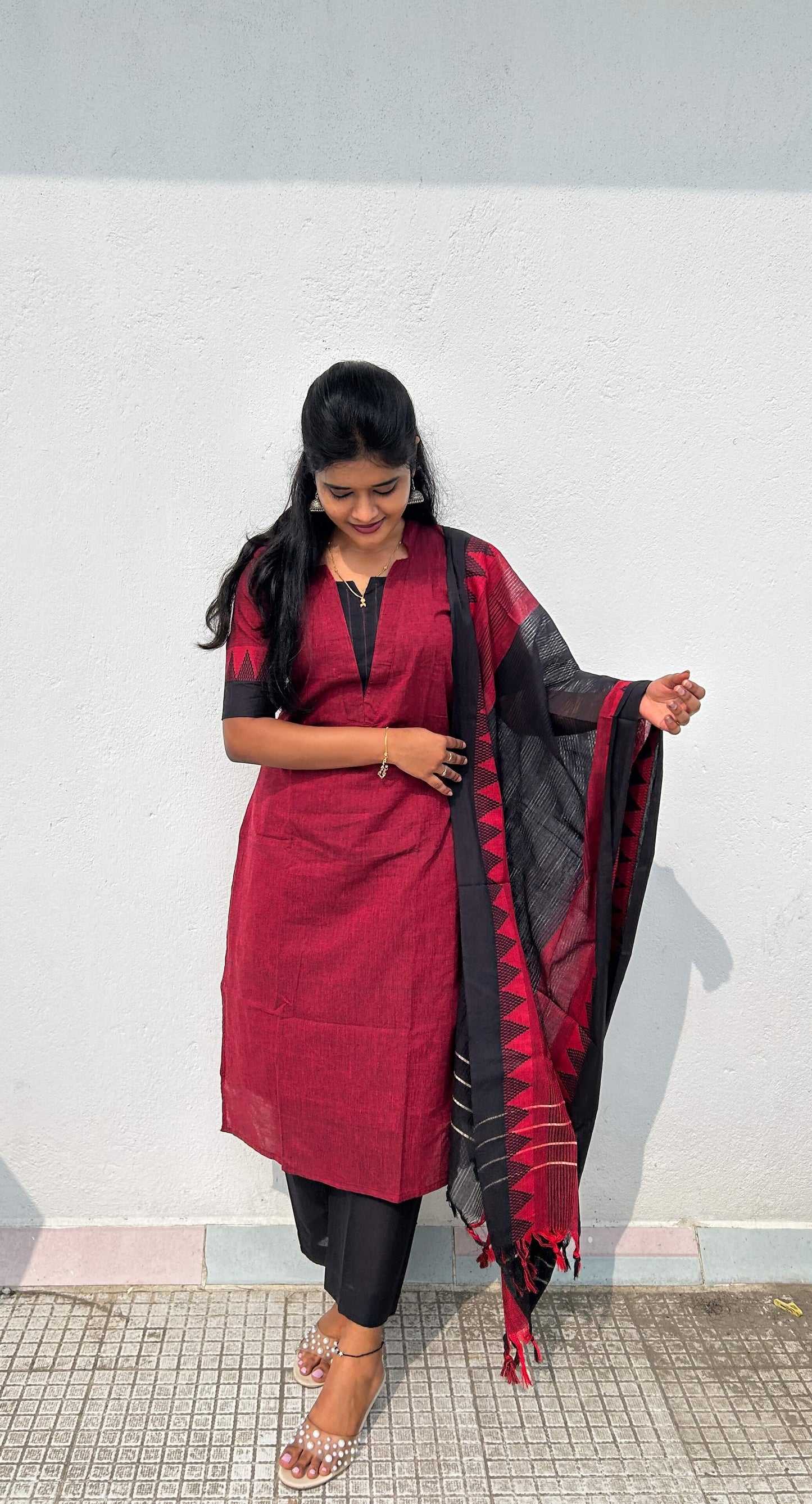 Handloom Star Neck series- 8