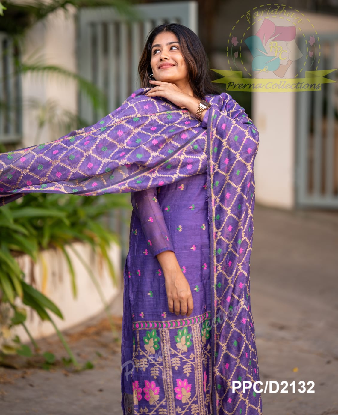 Jamdani Handwoven Salwar