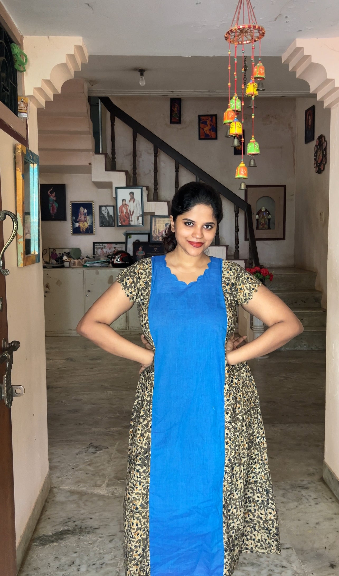 Stylish Kalamkari A -Kurti
