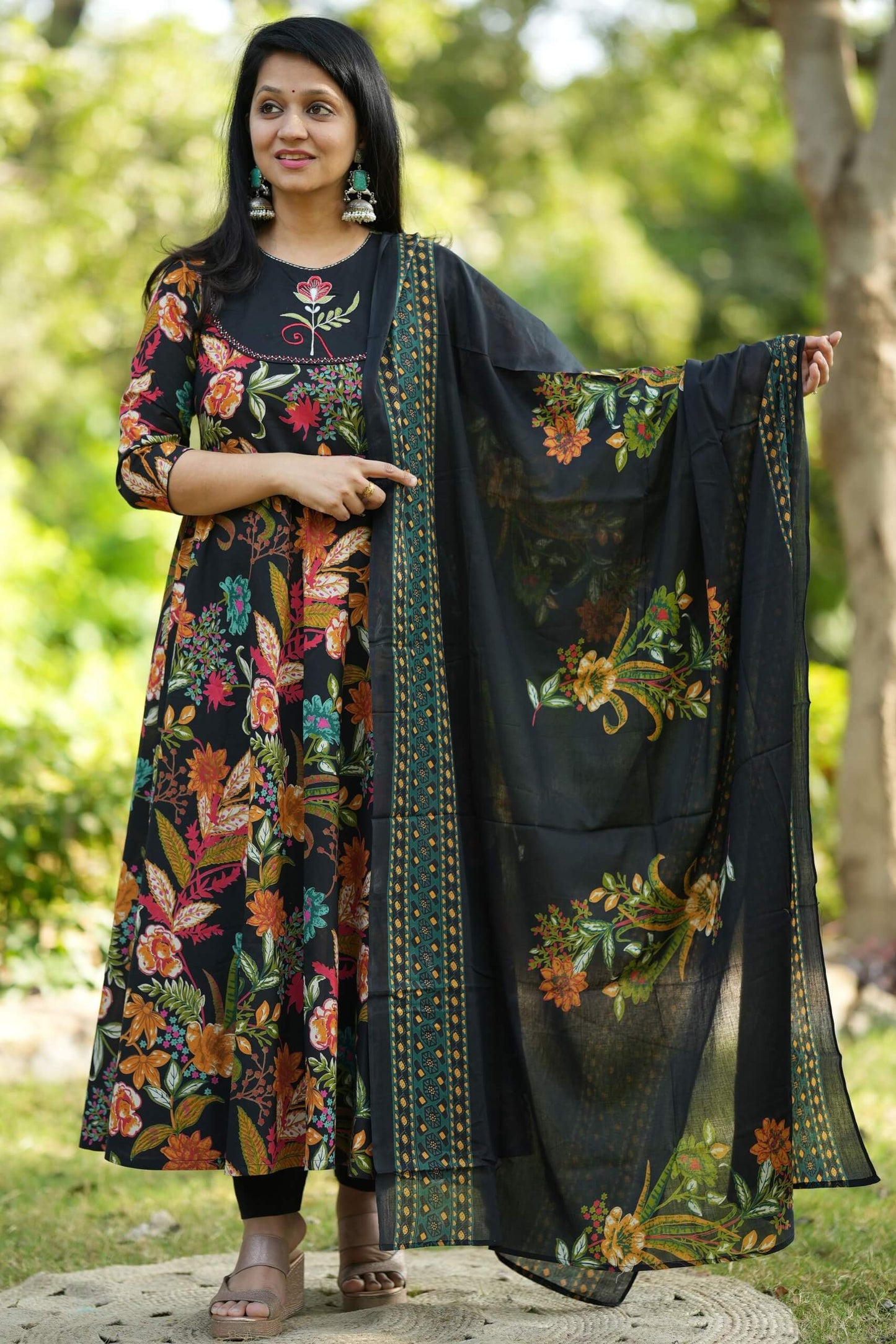 Black Anarkali
