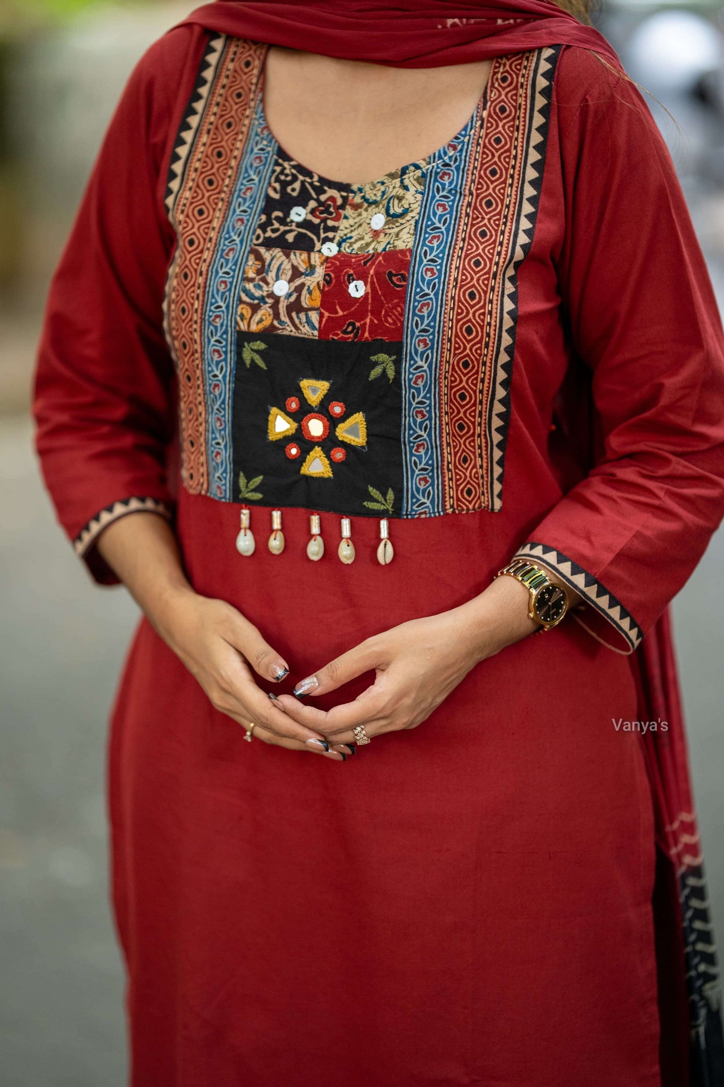 Heritage Cotton - Meharoon Red