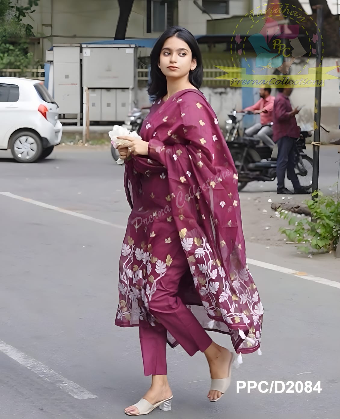 Jamdani Handwoven