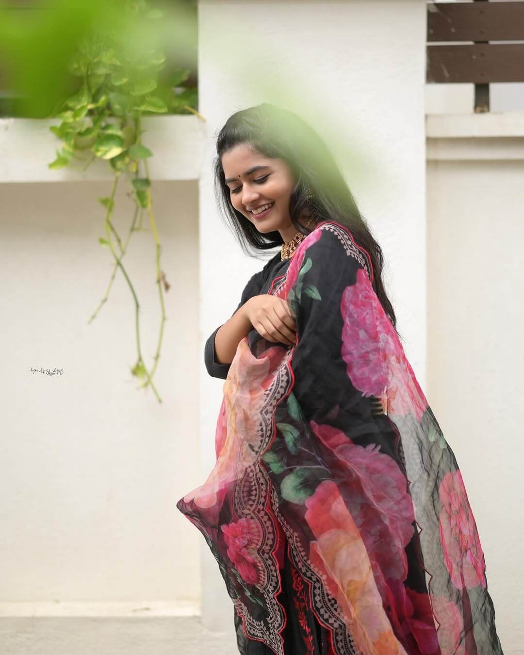 Black set - Organza duppata