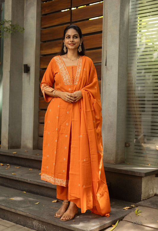 Rust Embroidery work