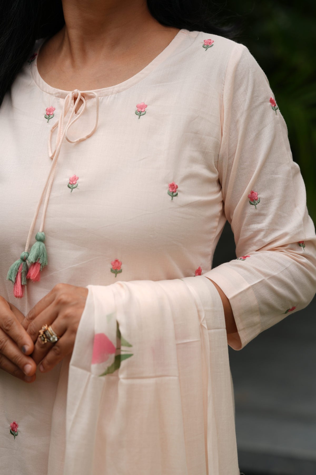 Floral Ivory Pink