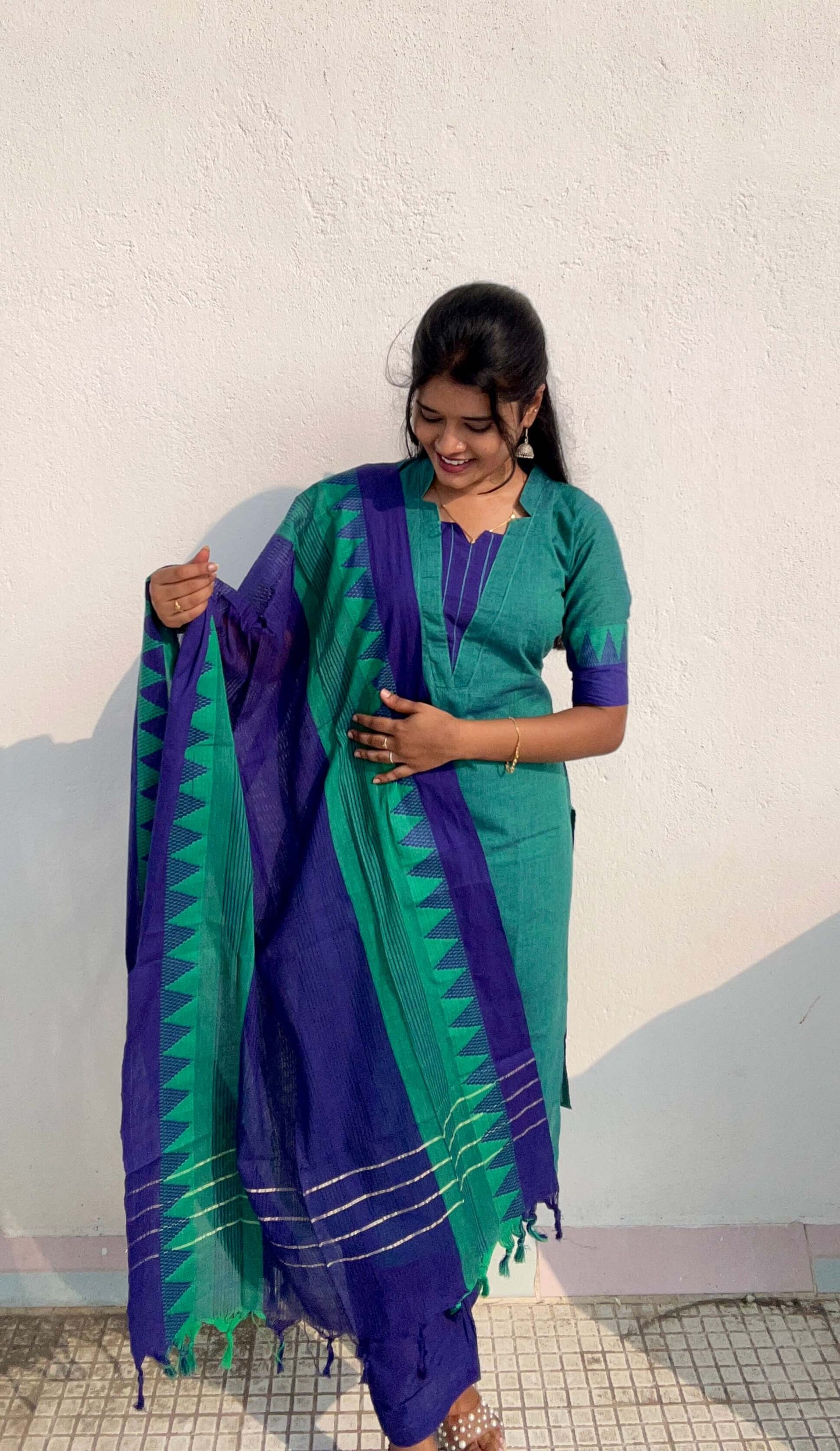 Handloom Star Neck series- 6