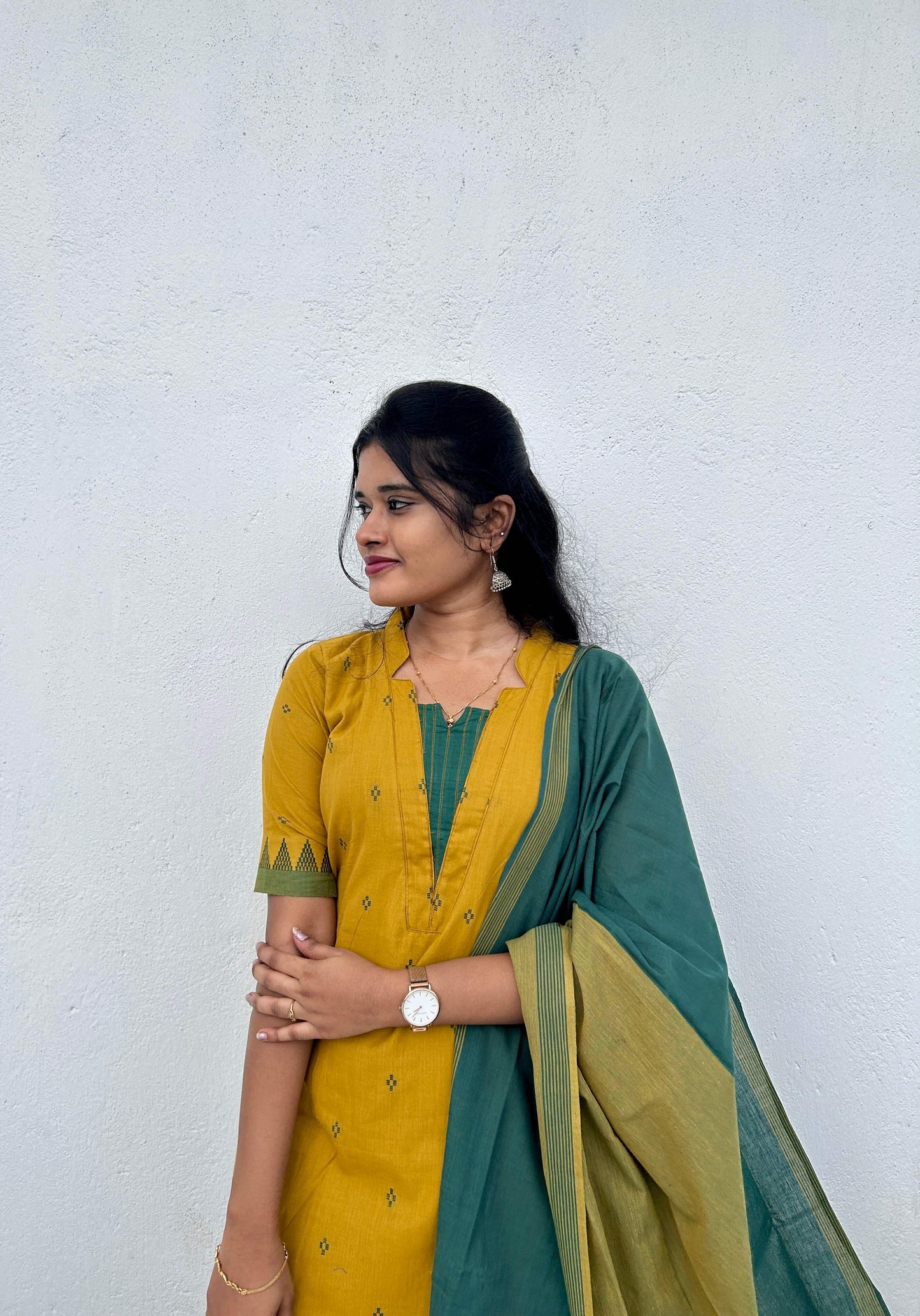 Handloom Star Neck series- 5