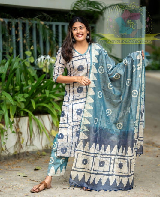Batik Pattern Salwar