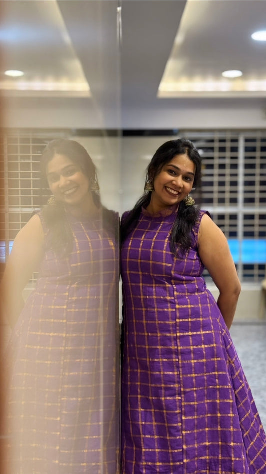 Lilac Traditional Skirt & top