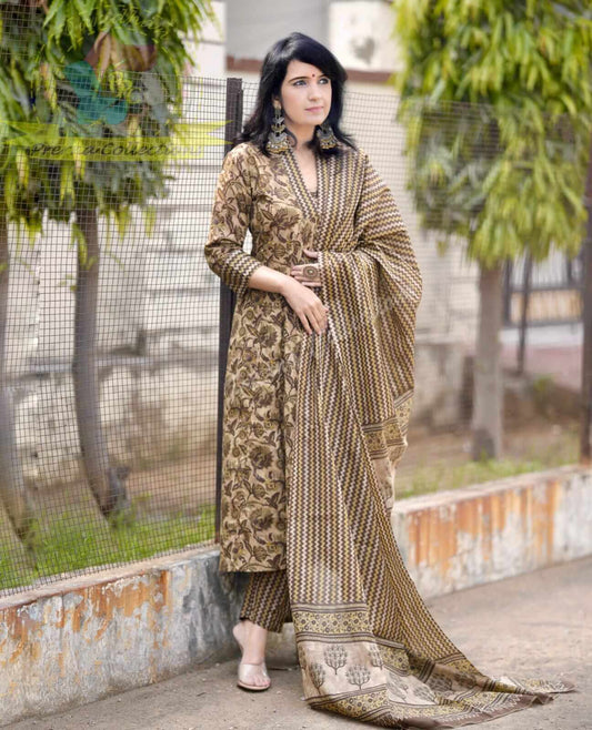 Kalamkari Anarkali