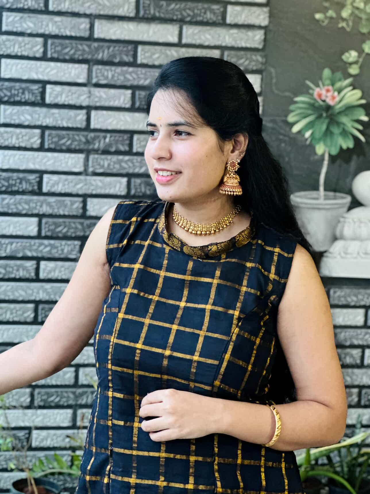 Black Traditional Skirt & top