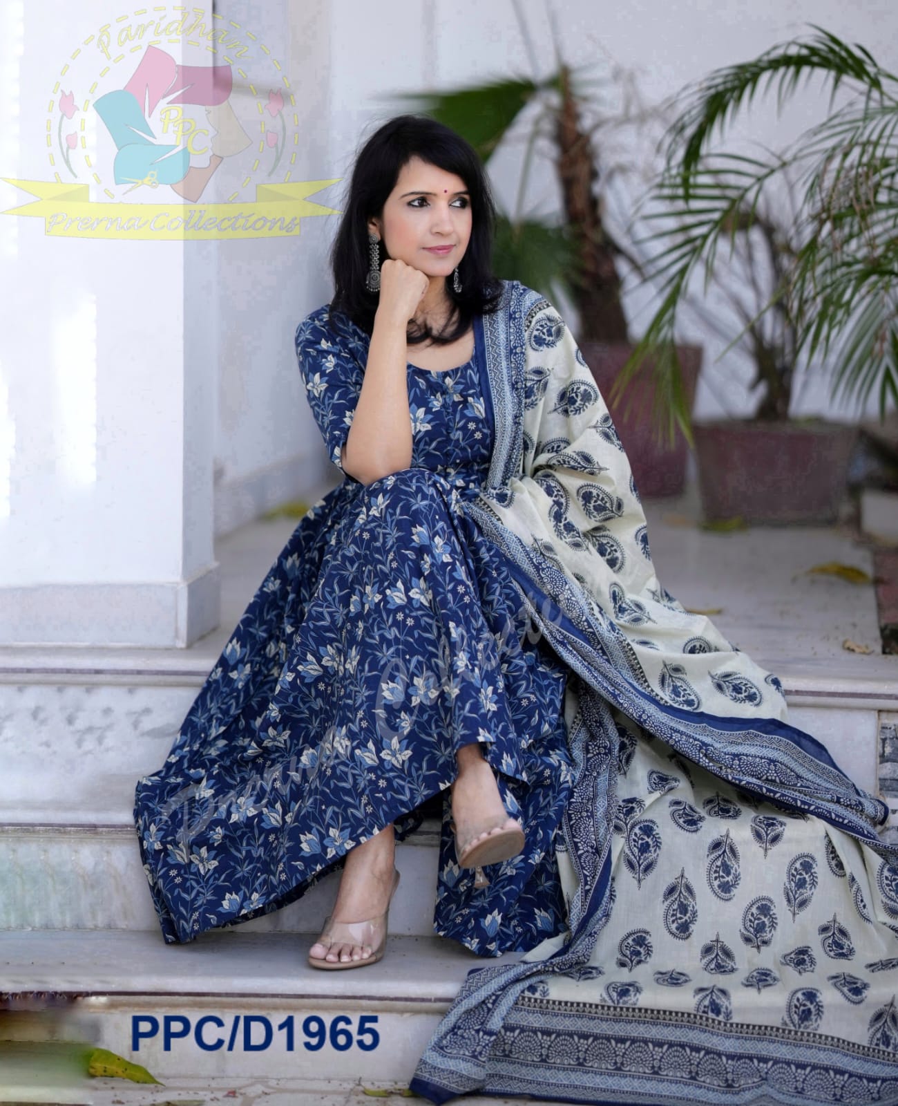 Kalamkari Print anarkali