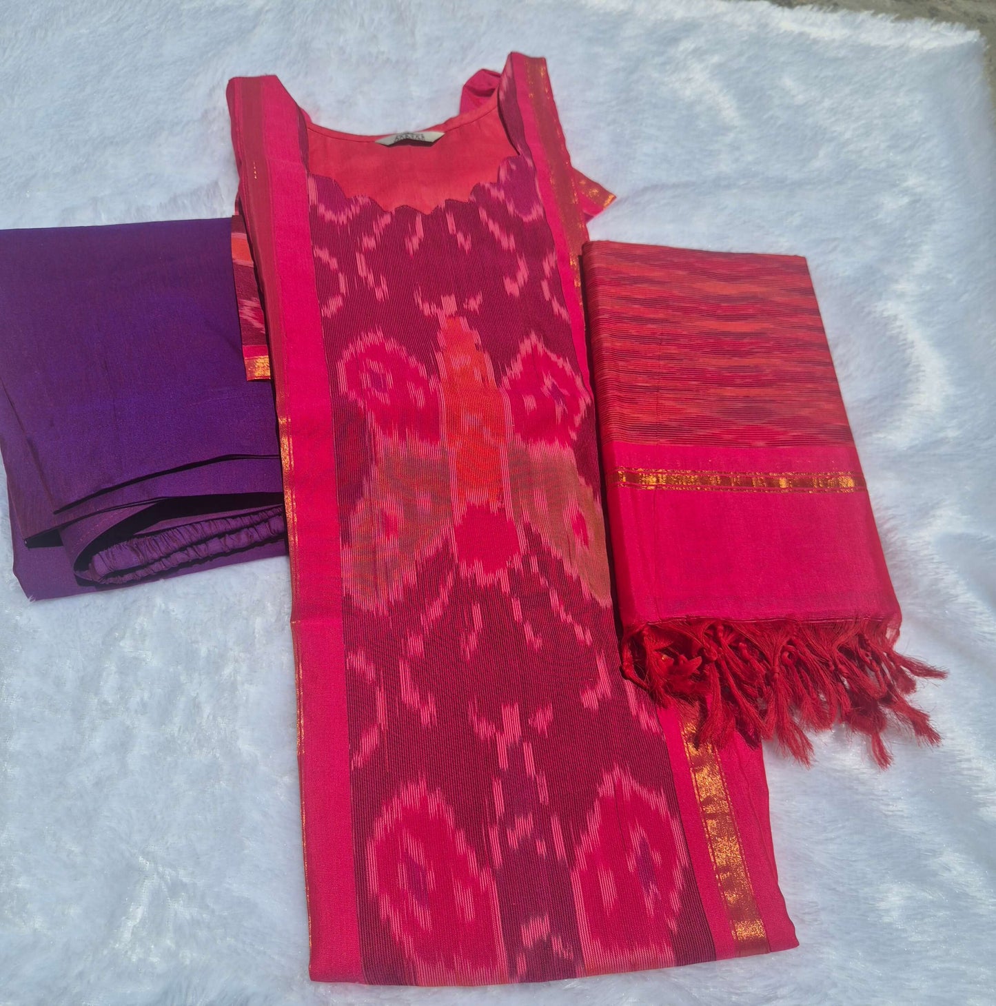Pink & Purple  Scallop